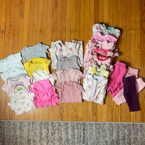 Baby Girl 23 Piece Bundle Size 0-3 Months